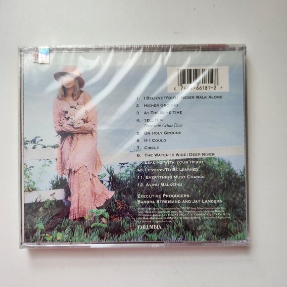 Barbra Streisand "Higher Ground" CD Album Columbia Music VINTAGE, Sealed - Picture 2 of 5